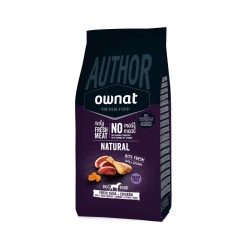 Pienso para perros de pato y pollo sin cereales, Author, 10 kg - Ownat