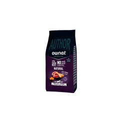 Pienso para perros de pato y pollo sin cereales, Author, 3 kg - Ownat