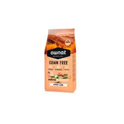 Pienso para perros de cordero sin cereales, junior, GF Prime, 3 kg - Ownat