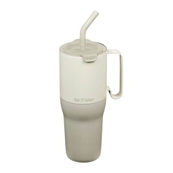 Copo térmico em aço inoxidável Rise 1065 ml, bege - Klean Kanteen