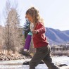 Botella térmica 355 ml infantil morada, con tapón sport - Klean Kanteen
