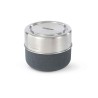 Fiambrera hermética de vidro com base protetora de fibra de madeira 600 ml - Black & Blum