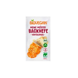 Pack 3 sobres fermento de pão ecológico "Meister" - Biovegan