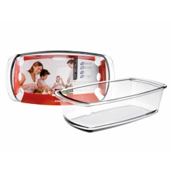 Molde retangular de vidro borossilicato, 27 cm - Ibili