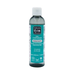Gel de limpeza facial hidratante ecológico - NaturaBio Cosmetics