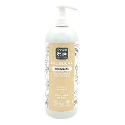 Gel de ducha ecológico de aloe vera e flor de tiaré - NaturaBio Cosmetics