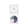 Sombra de olhos em pó, ecológica, Gótico Barcelona: cinza azulado, cinza escuro, bege, roxo - NaturaBio Cosmetics