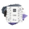 Sombra de ojos en polvo, ecológica, Gótico Barcelona: gris azulado, gris oscuro, beige, morado - NaturaBio Cosmetics