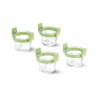 Conjunto de 4 recipientes de vidro para fritadeira de ar, 400 ml - Lekue