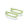 Conjunto de 2 recipientes de vidro para fritadeira de ar, 800 ml - Lekue