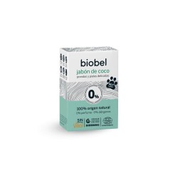 Sabão de coco ecológico 0% roupas e peles delicadas, 240 g - Biobel