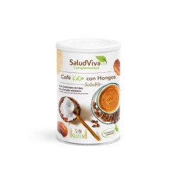 Café solúvel keto com cogumelos ecológico, 150 g - Salud Viva