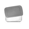 Fuente de borosilicato rectangular Kristall con tapa para horno, 30,5 cm - Ibili