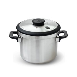 Panela de pressão em aço inoxidável Sicuro, 4 l - Lacor