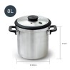 Panela de pressão em aço inoxidável Sicuro, 8 l - Lacor