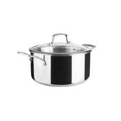 Panela de aço inoxidável com tampa, trichef, 20 cm - Lacor