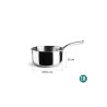 Cazo de aço inoxidável trichef, 16 cm - Lacor