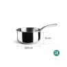 Cazo de aço inoxidável trichef, 20 cm - Lacor