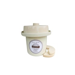 Frasco de fermentação de cerâmica, branco, 1 litro - Schimtt