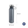 Garrafa térmica de aço inoxidável Eira, 700 ml - Lacor