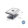 Recipiente de vidro borossilicato para vácuo Smart, 1000 ml - Lacor