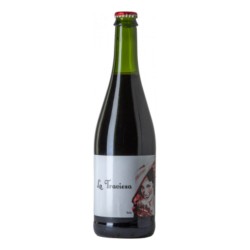 Vino tinto espumoso natural - La Traviesa