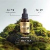 Vitamina D3+K2, em gotas, 20 ml - Hifas da Terra
