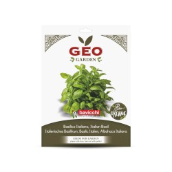 Sementes de manjericão italiano orgânico, 3 g - Bavicchi GEO