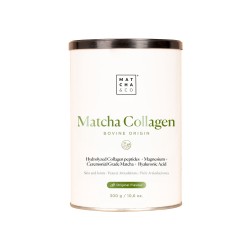Colágeno hidrolisado bovino com chá Matcha, 300 g - Matcha & Co
