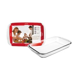Fonte retangular de borossilicato Kristall para forno, 30 cm - Ibili
