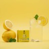 Saborizantes sólidos para agua sabor limón y menta ecológicos, 3 unidades - Qwetch