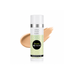BB Cream - creme facial hidratante, com cor e proteção solar SPF 10, 30 ml - Amapola Biocosmétics