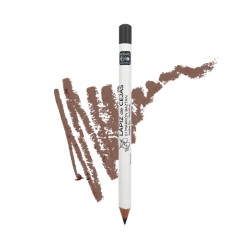 Lápis de sobrancelhas ecológico, cor "Marrom Baztman" - NaturaBio Cosmetics