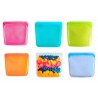 Bolsa porta alimentos de silicone platina, 828 ml - Stasher