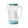 Jarra de agua de vidrio borosilicato Alkanatur