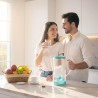 Jarra de agua de vidrio borosilicato Alkanatur