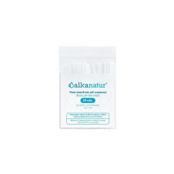 Tiras reativas de pH corporal, 25 unidades - Alkanatur