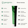Pasta de dientes sin flúor ni menta ecológica con hidroxiapatita y sabor a hinojo, 75 ml - Georganics