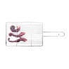 Parrilla dupla de aço inoxidável para sardinhas e polvo, 30 cm - Ibili