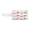 Parrilla de cuadrados doble de acero inoxidable, 30 cm - Ibili