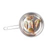 Sartén para churrasco de aço inoxidável, 28 cm - Ibili