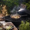 Sartén para churrasco de aço inoxidável, 28 cm - Ibili