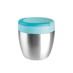 Termo para solidos de acero inoxidable con asa Manzana, 0.6 l - Ibili