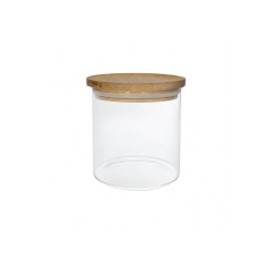Contenedor con tapa de bambu para almacenar, 500 ml - Brandani