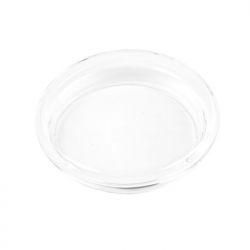 Tapa de cristal plana