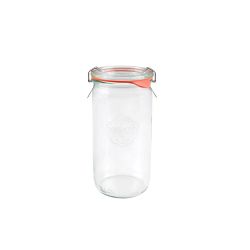 Tarro de vidro cilíndrico para conserva Weck - 340 ml