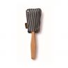 Juego de cuchara, tenedor y cuchillo de bambú con funda