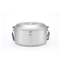 Olla de titanio con tapa  2 5 litros   Keith