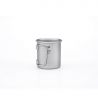 Taza de titanio con asa plegable 220 ml - Keith