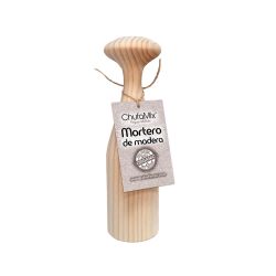 Mortero de madera para Chufamix